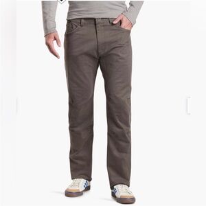 KUHL Pants Men's Rydr 38x30 Rydr Vintage Patina Gray Twill Hiking Outdoors